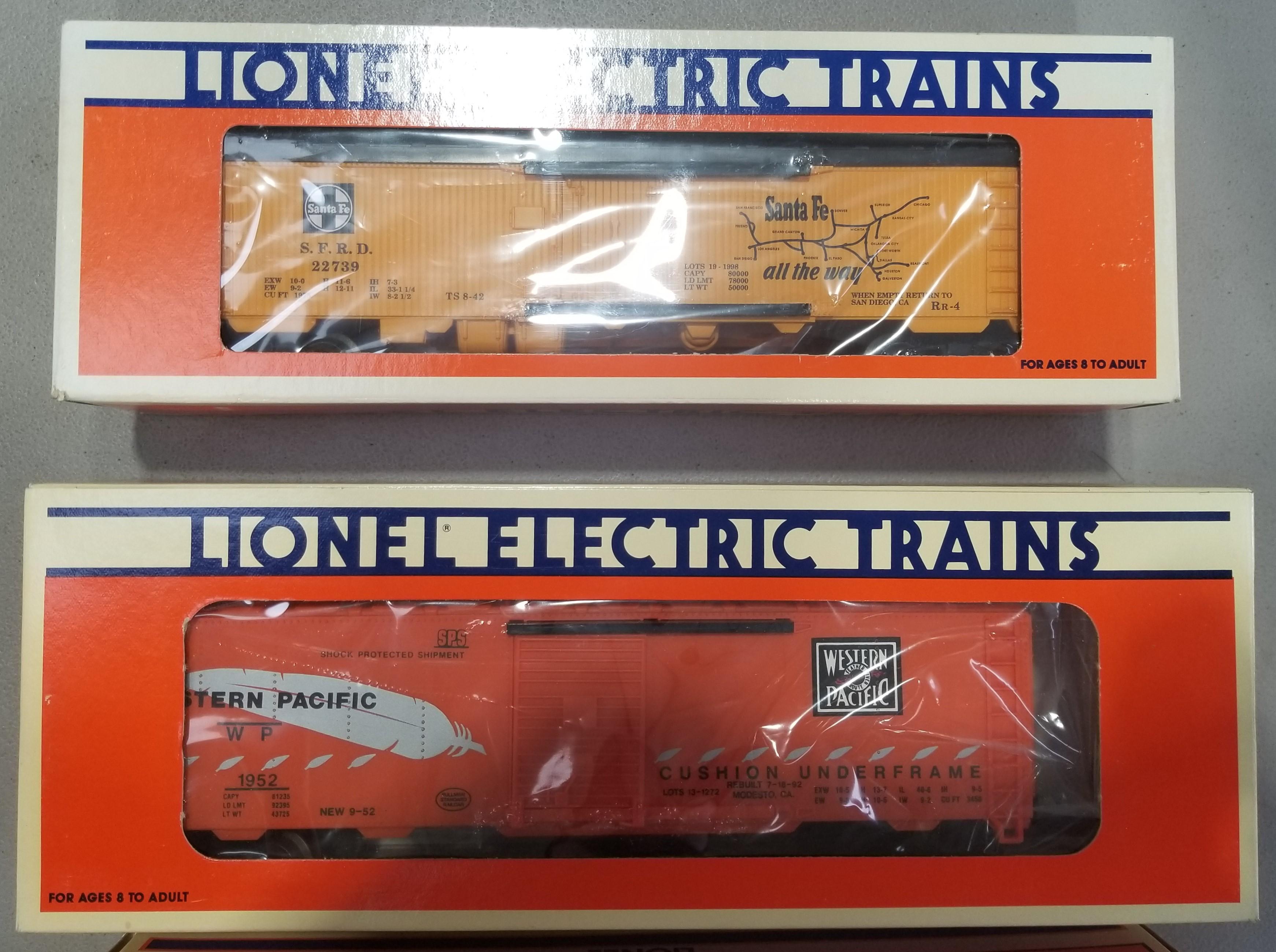 3-Lionel 0 Gauge Train Cars