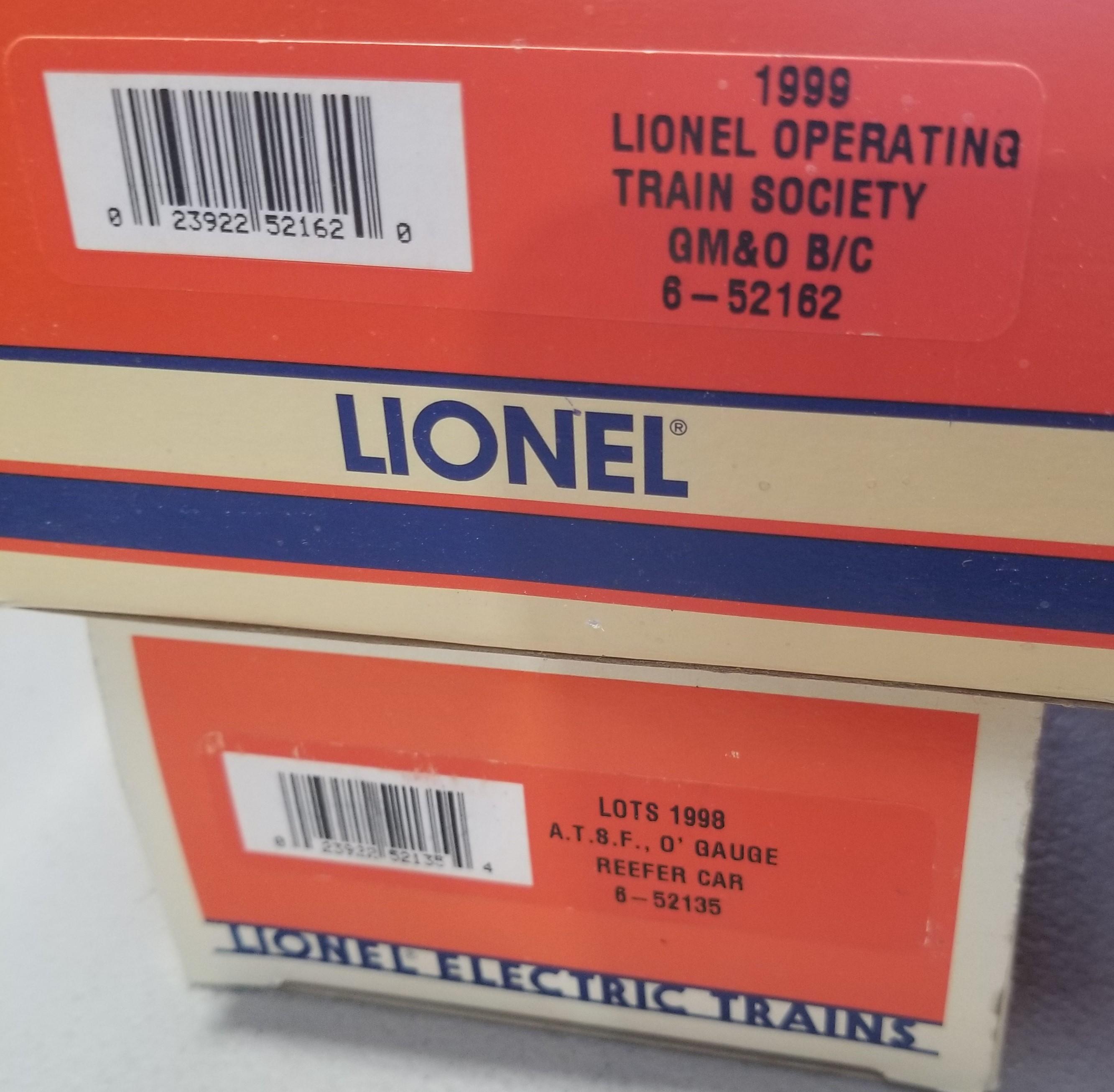 3-Lionel 0 Gauge Train Cars