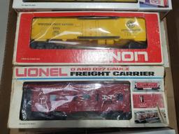 4-Lionel 0 & 027 Gauge Freight Cars