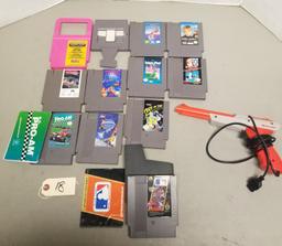 NES Assorted Games & Controller