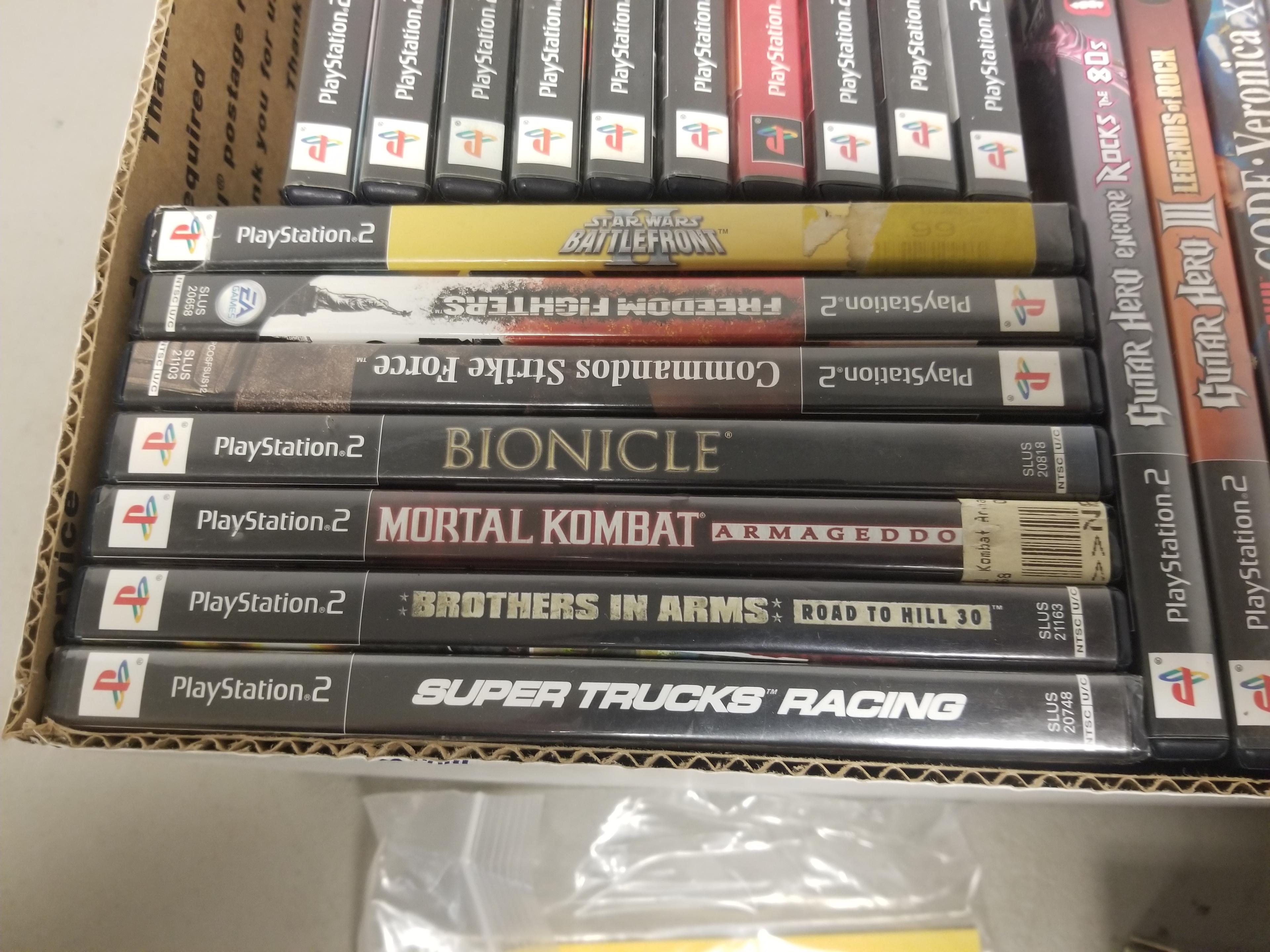 (40) Assorted PS2 Games