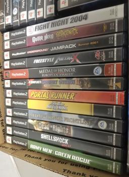 (39) Assorted PS2 Games