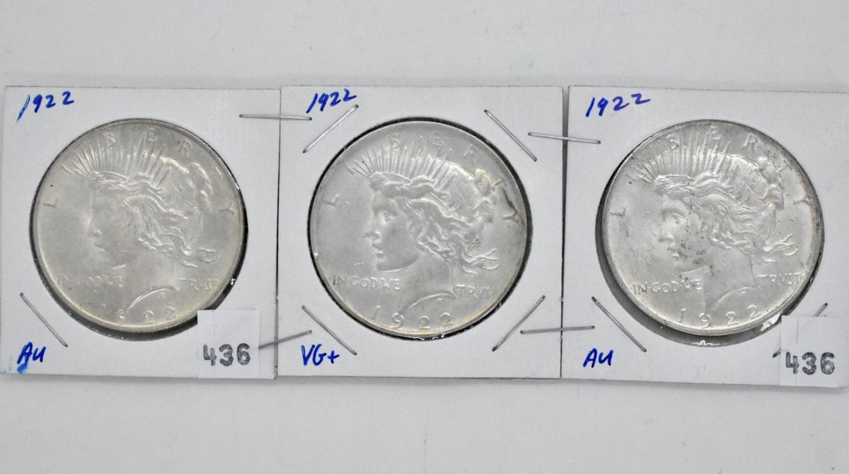 Peace Dollars,