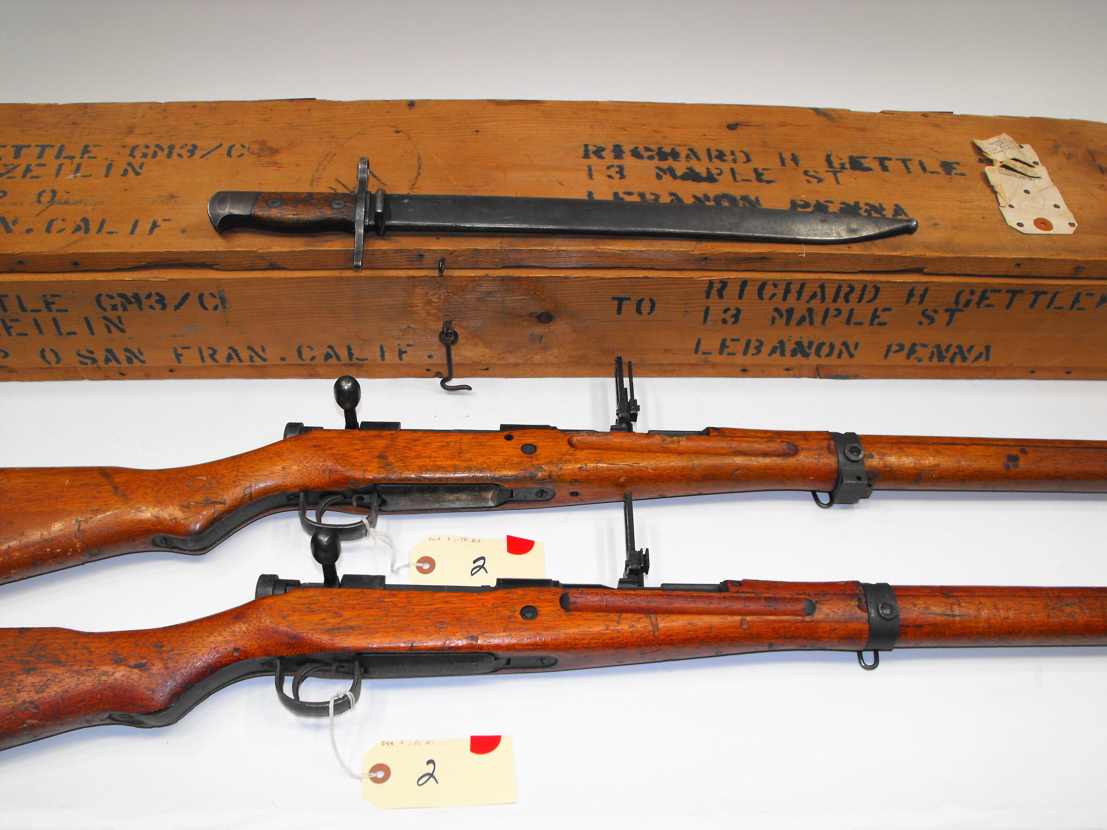 (CR) 2 - Japanese Arisaka 99 7.7MM War Trophies