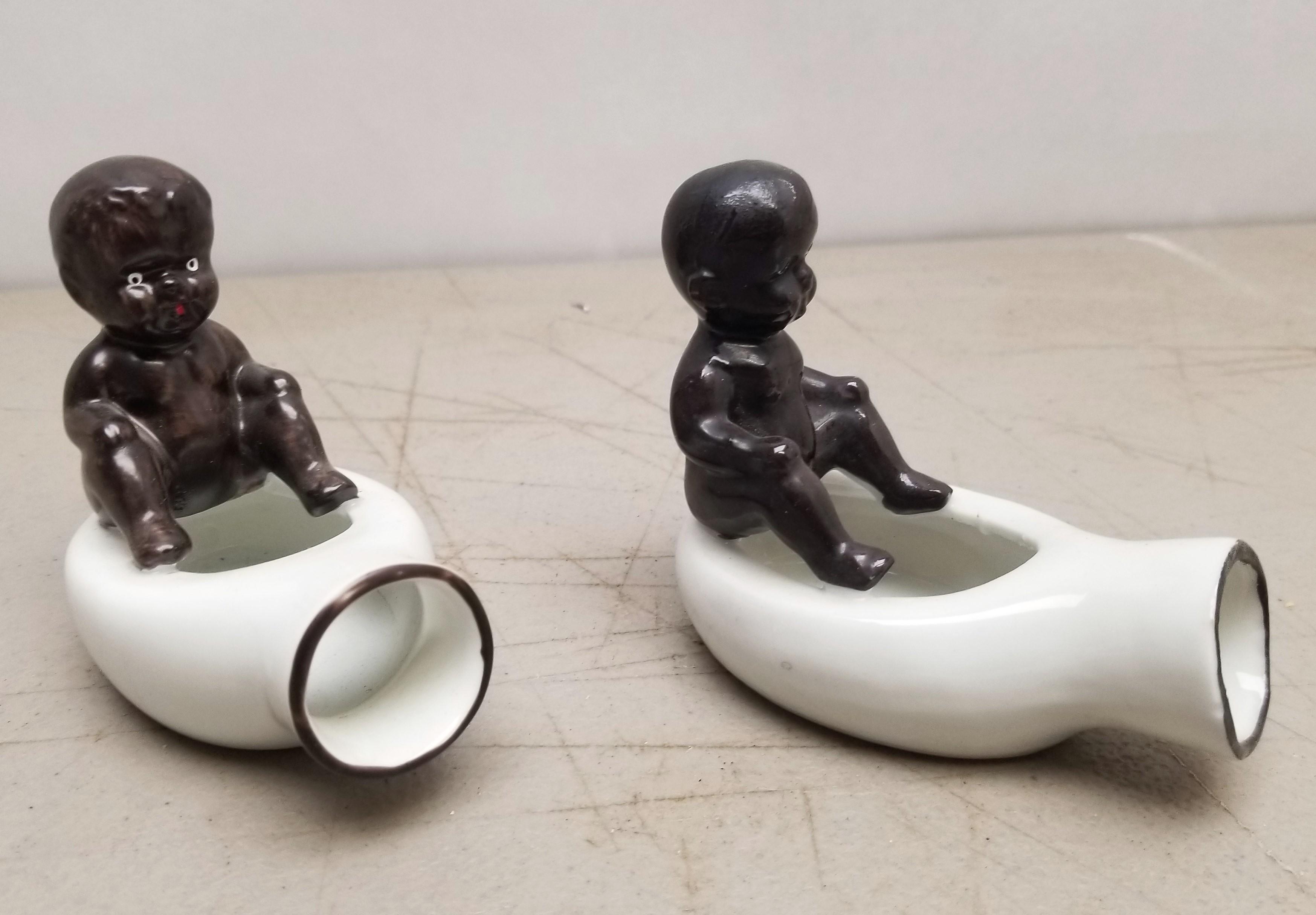 (6) Black Americana Figurines