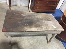 Early Wooden Farm Table