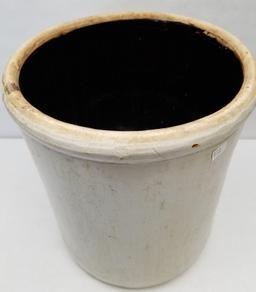 Large 8-Gallon Stoneware Crock