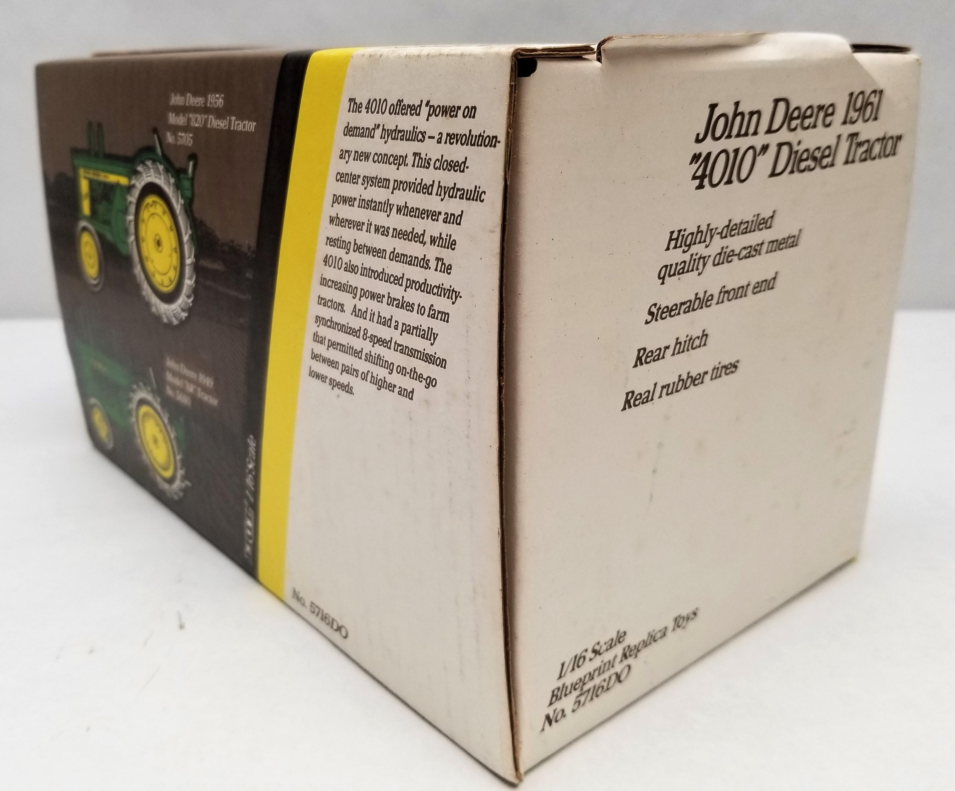 ERTL John Deere 1961 4010 Diesel Tractor