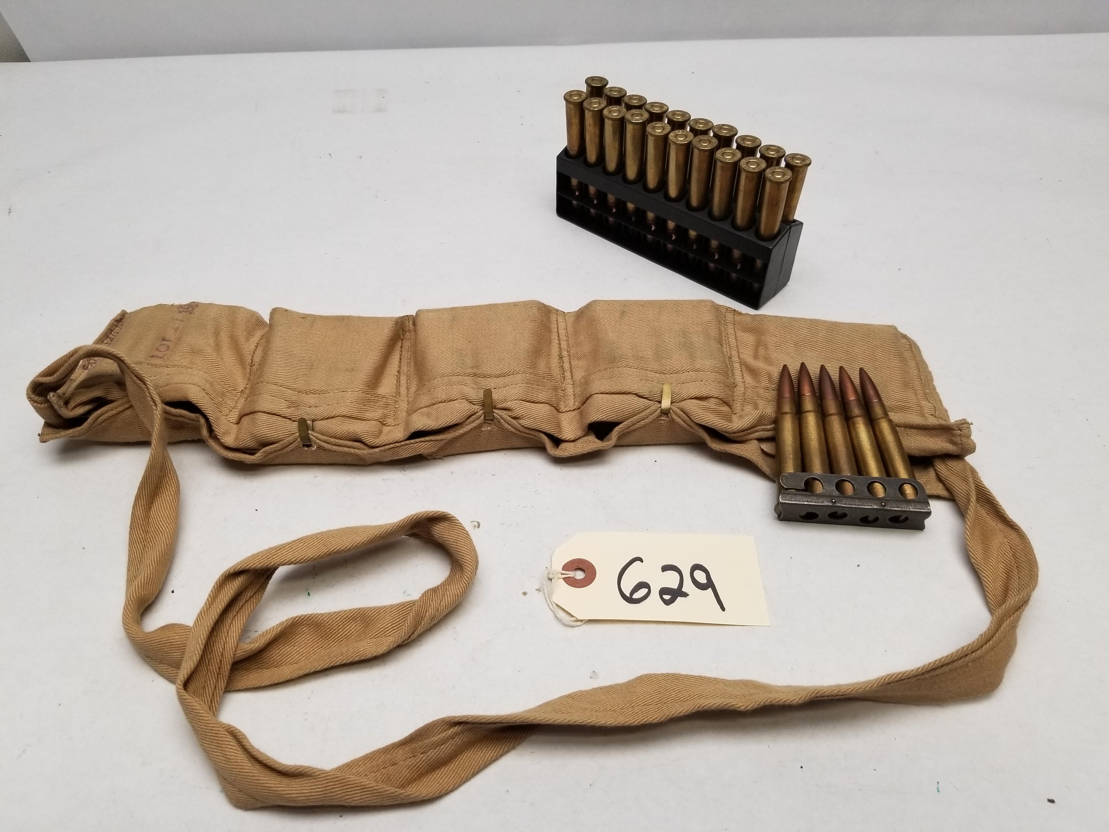 British Enfield Ammo Pouch with 45-Rounds of 303