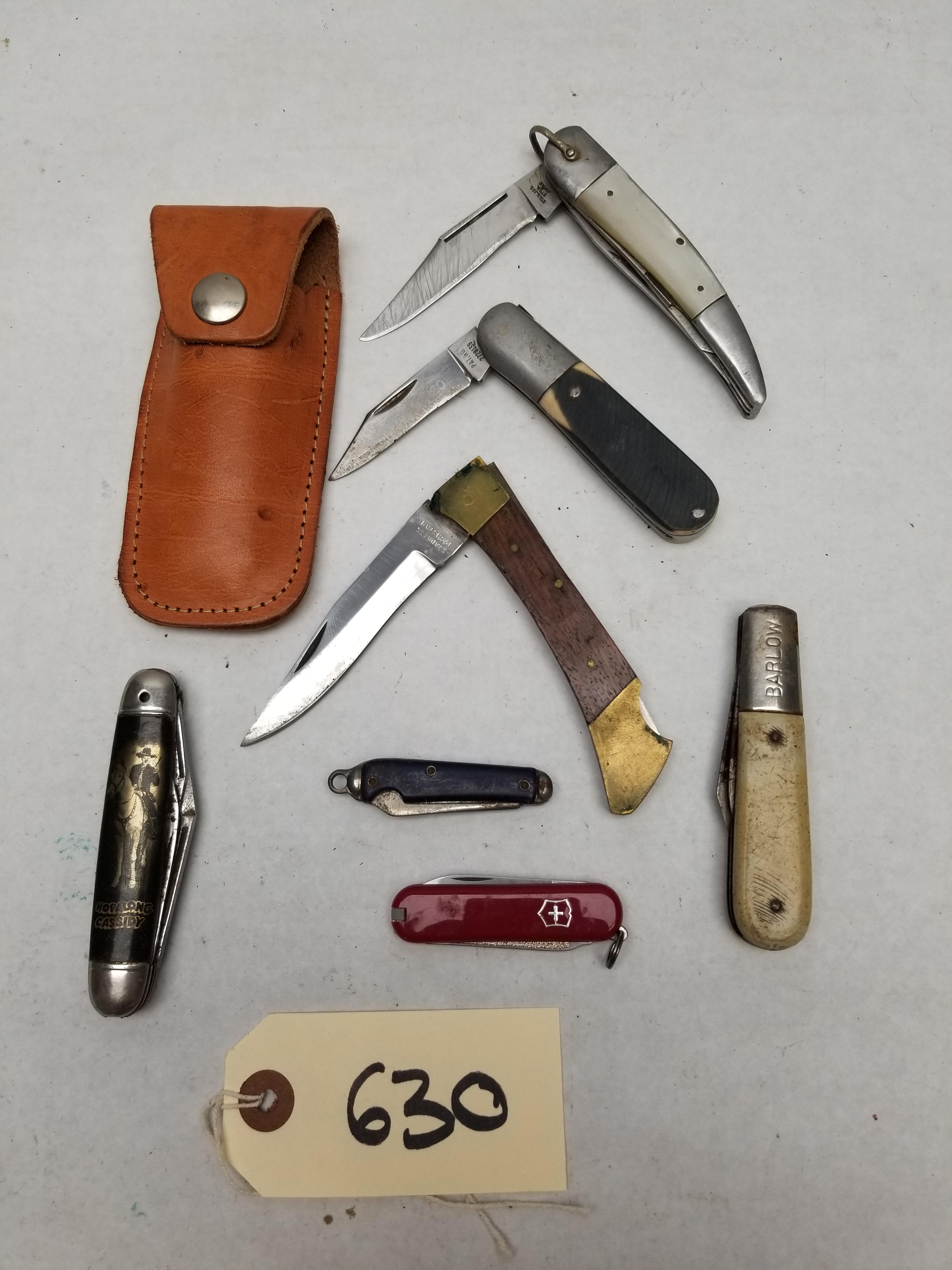 (7) Vintage Folding Knives