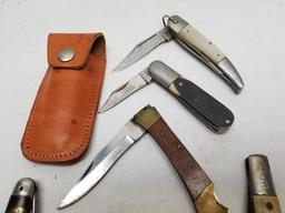 (7) Vintage Folding Knives