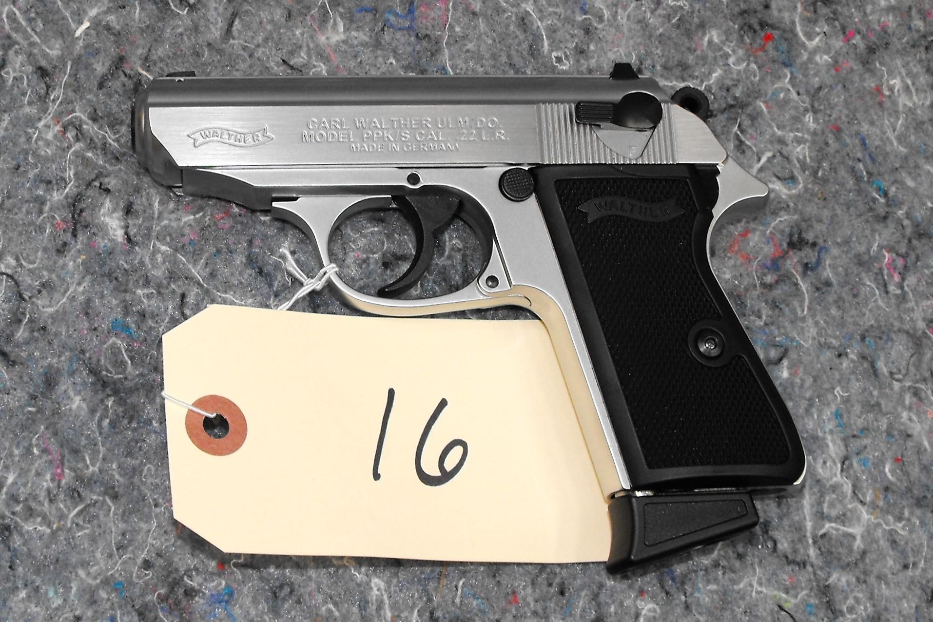 (R) Walther PPK/S Cal 22 LR Pistol