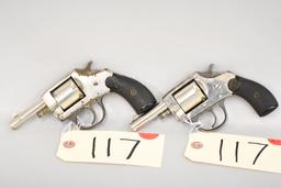 (CR) (2) US Revolver Co. .32 S&W Revolvers