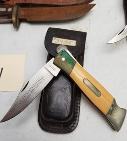 (6) Vintage Schrade And More Assorted Knives