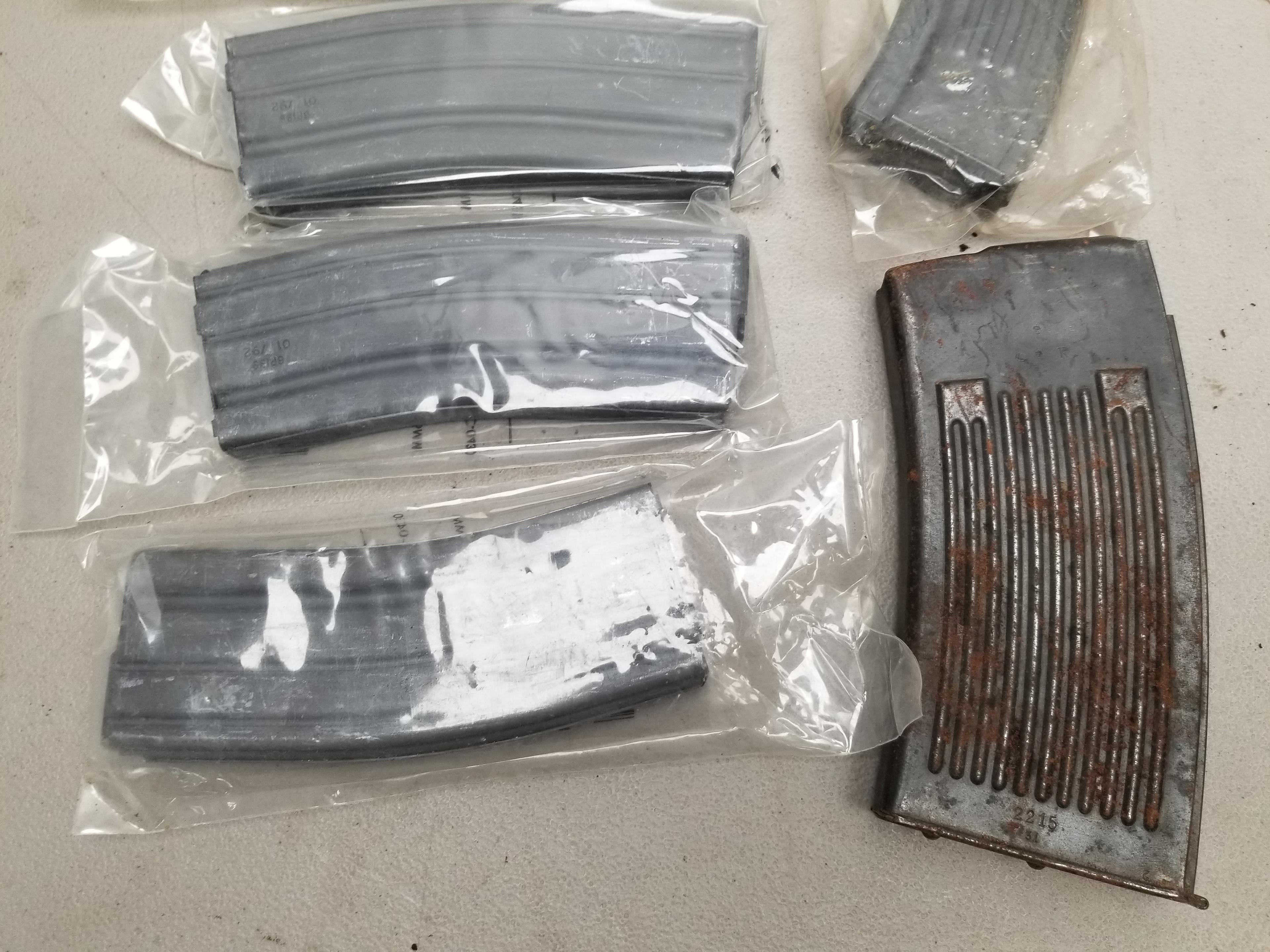 (5) Metal AR-15 Mags And More