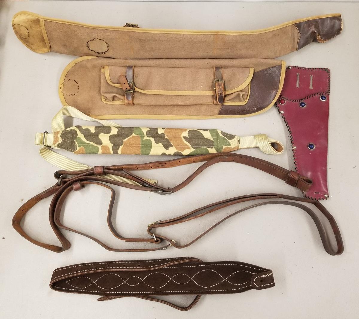 Assorted used Gun Slings & More