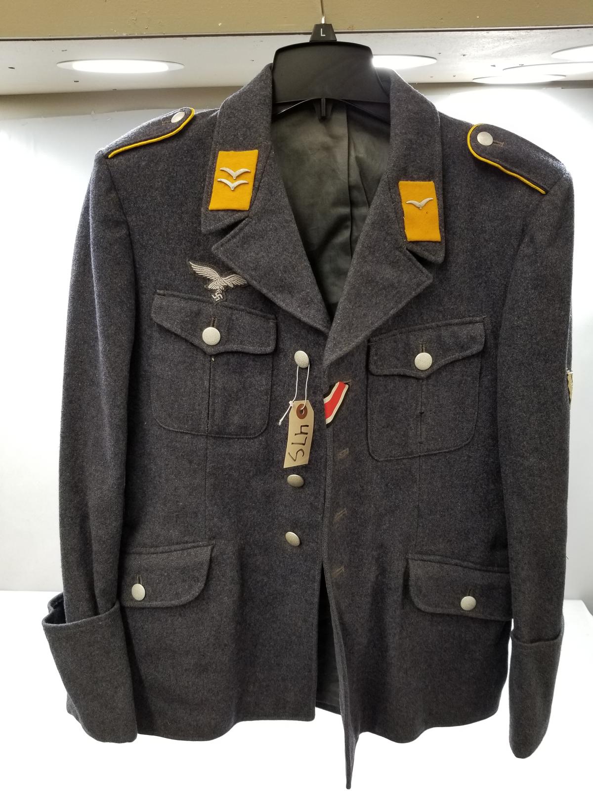 Original German WW2 Air Force Officer's Tunic