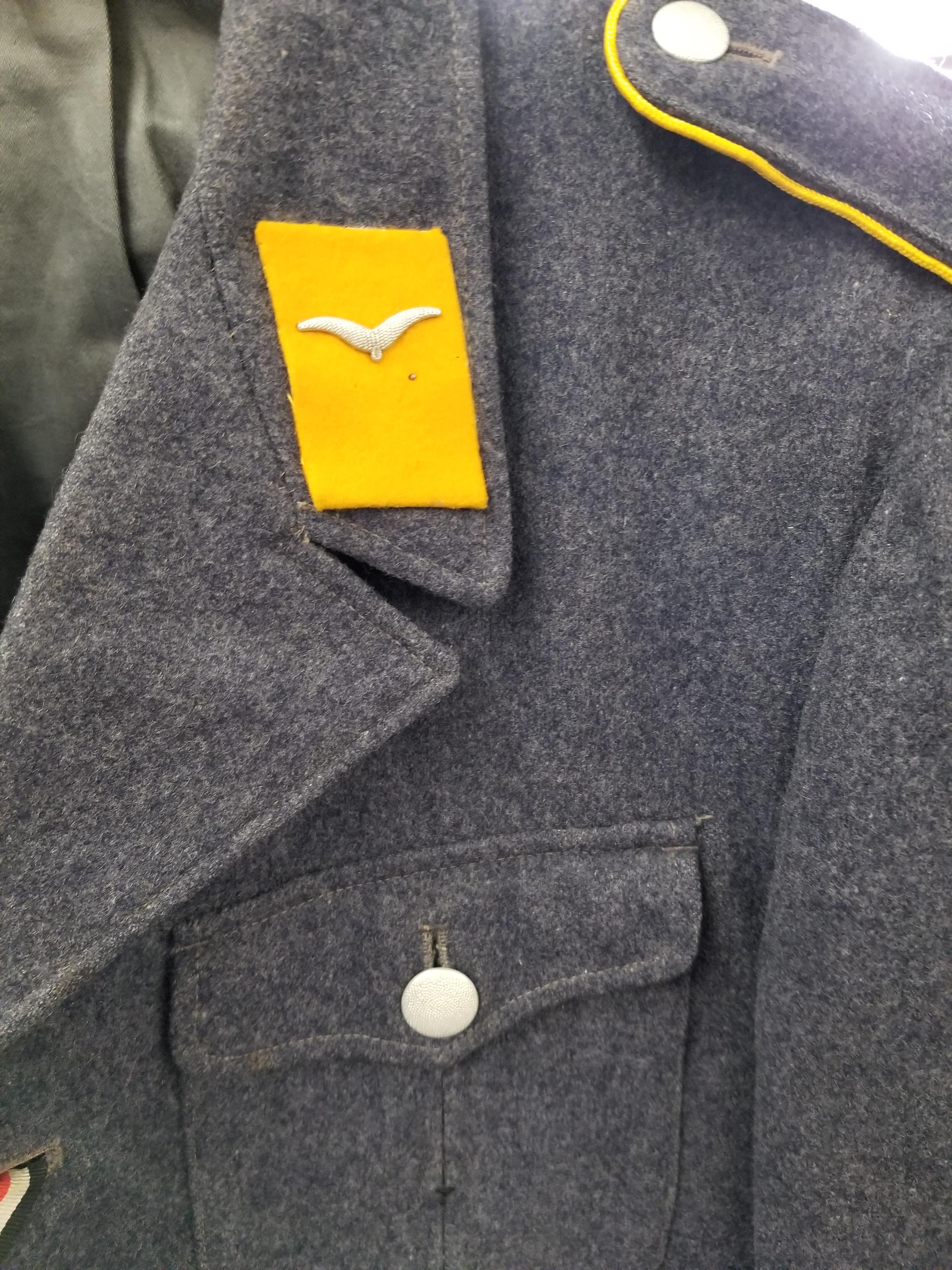 Original German WW2 Air Force Officer's Tunic