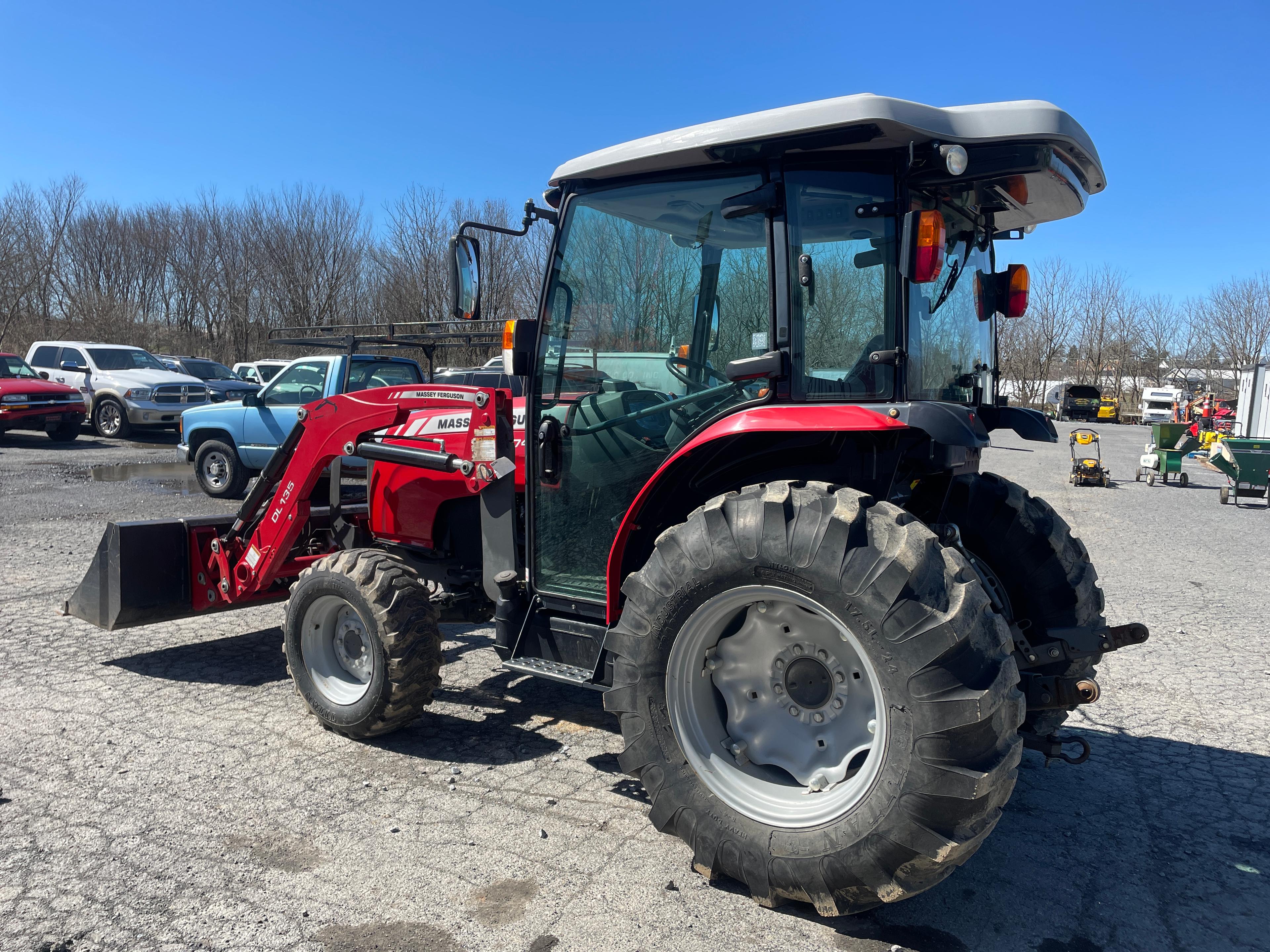 2019 Massey Ferguson 1749 4X4 Tractor W/ Loader