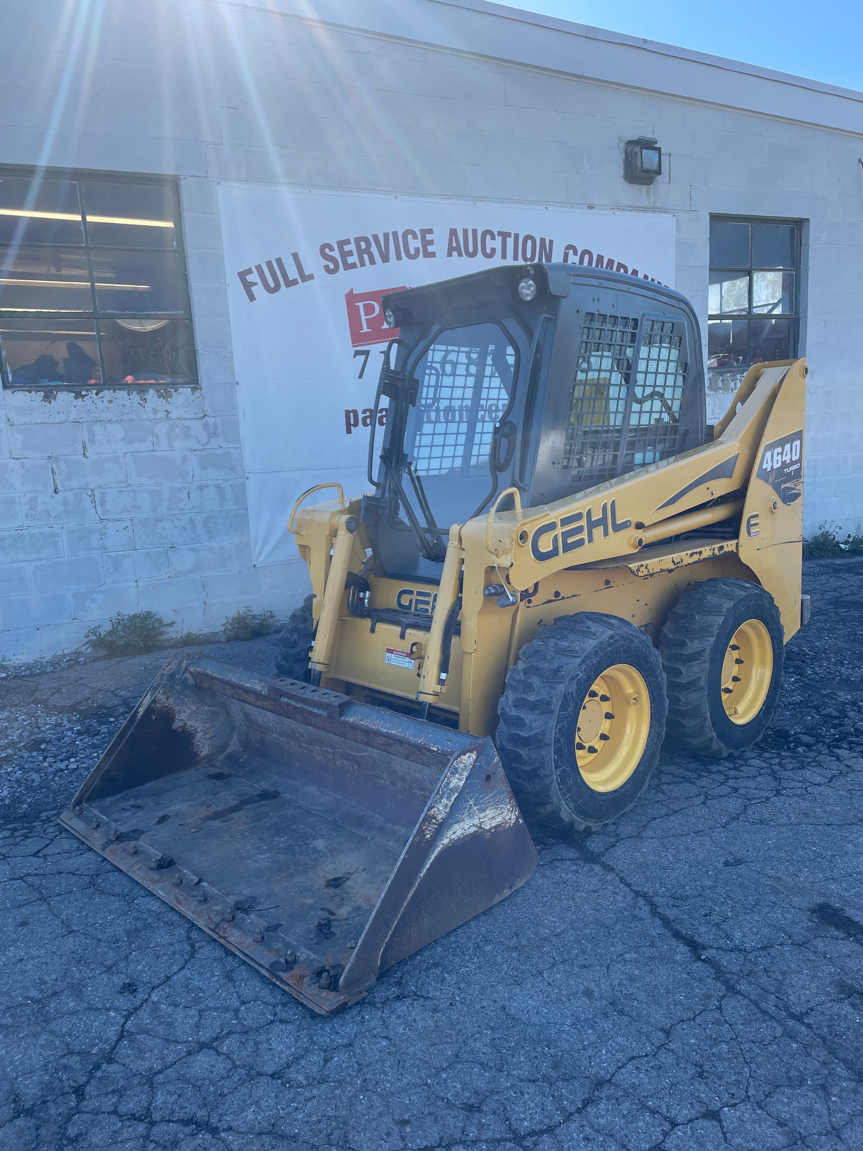 2012 Gehl 4640E Skid Loader