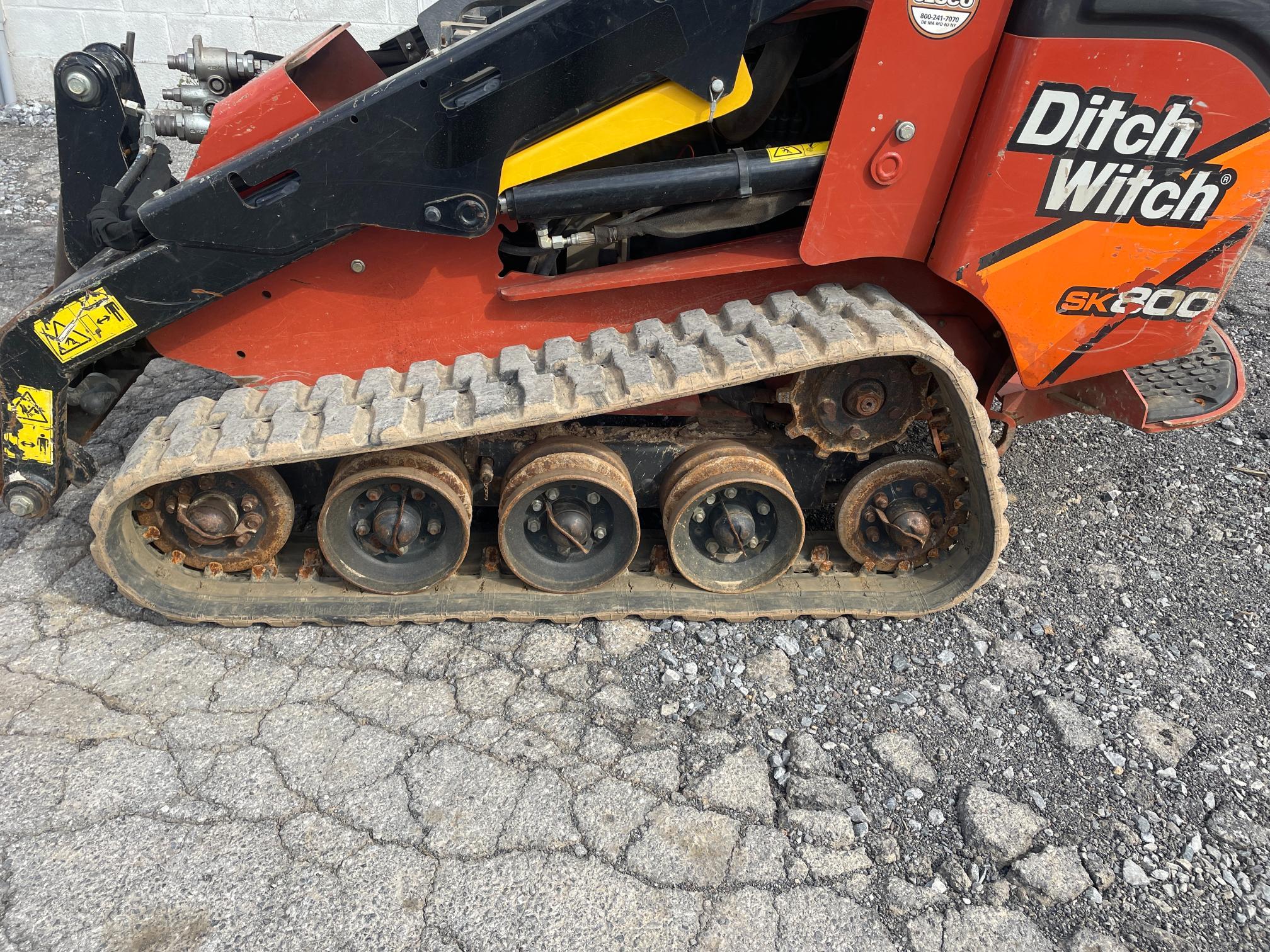 2022 Ditch Witch SK800 Stand On Skid Loader