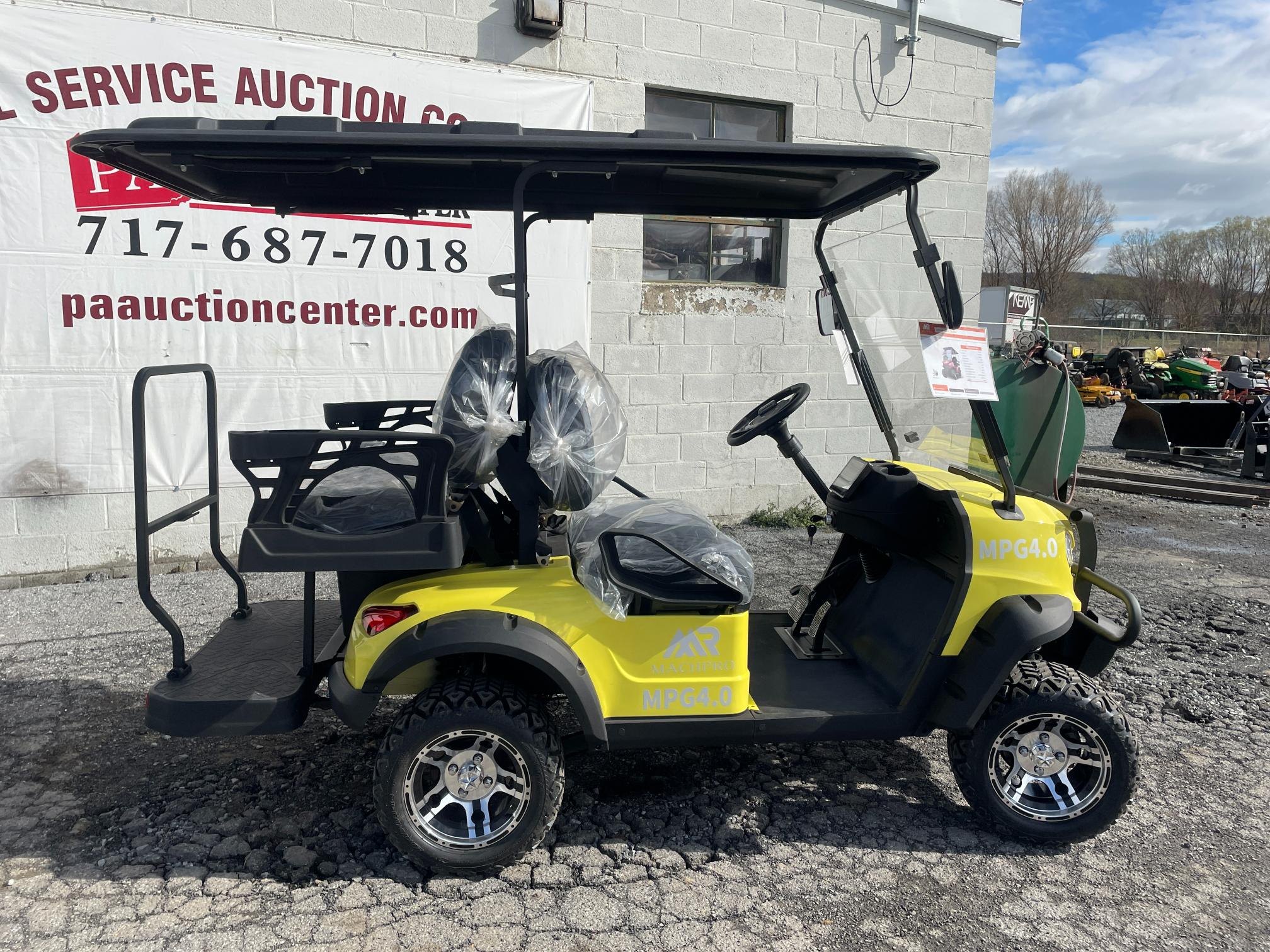 2024 MachPro MPG4.0 Electric Golf Cart