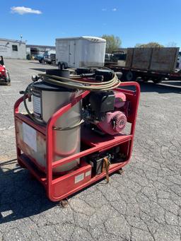 Used Stationary Hot Water Pressure Washer