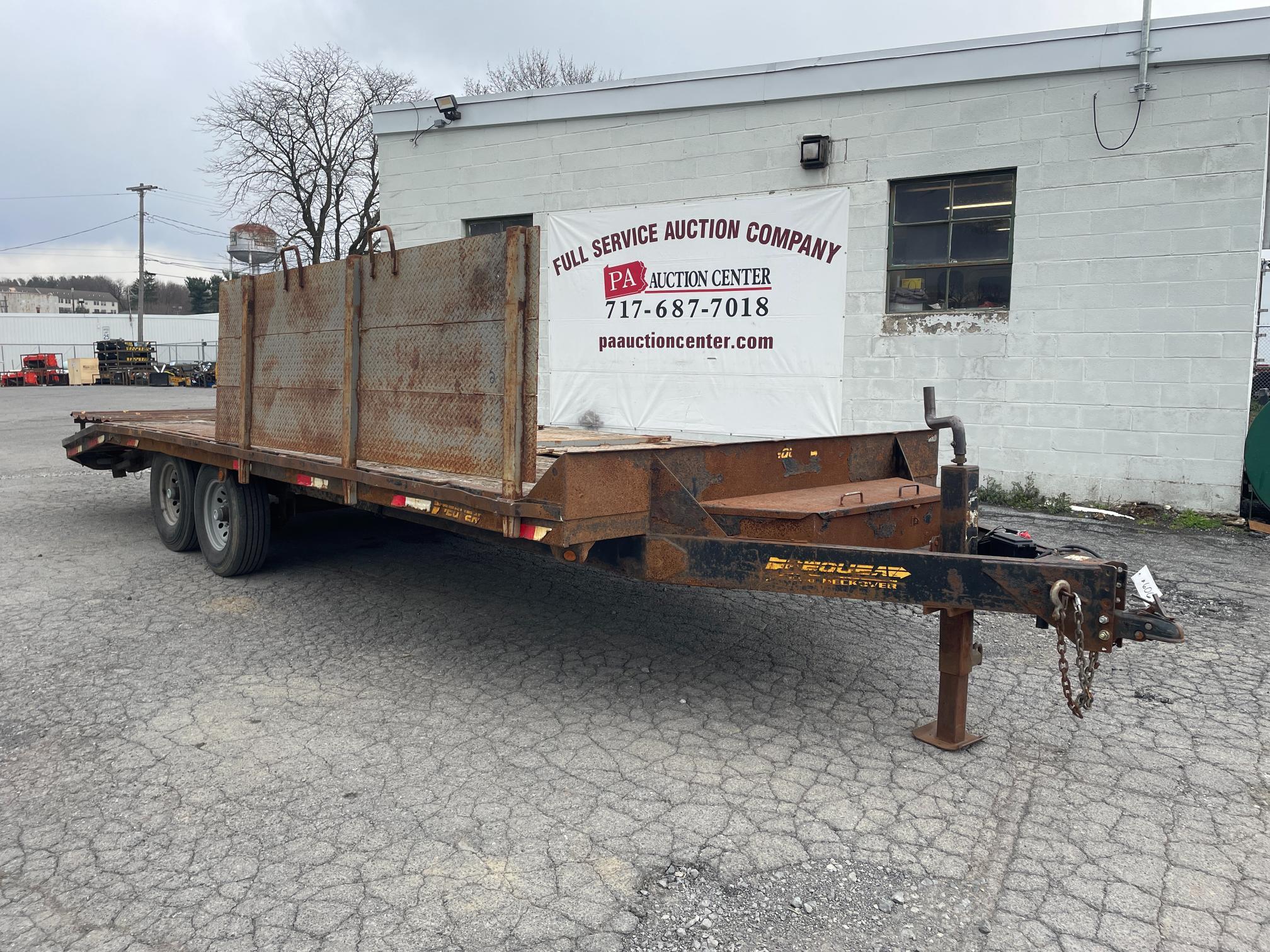 2013 Belmont 8X22' Equipment Trailer