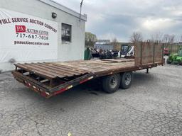 2013 Belmont 8X22' Equipment Trailer