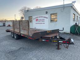 2004 Belmont 8X20' Equipment Trailer