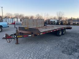 2004 Belmont 8X20' Equipment Trailer