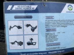 New AGT BDRC-48 Adjustable Swing Mower