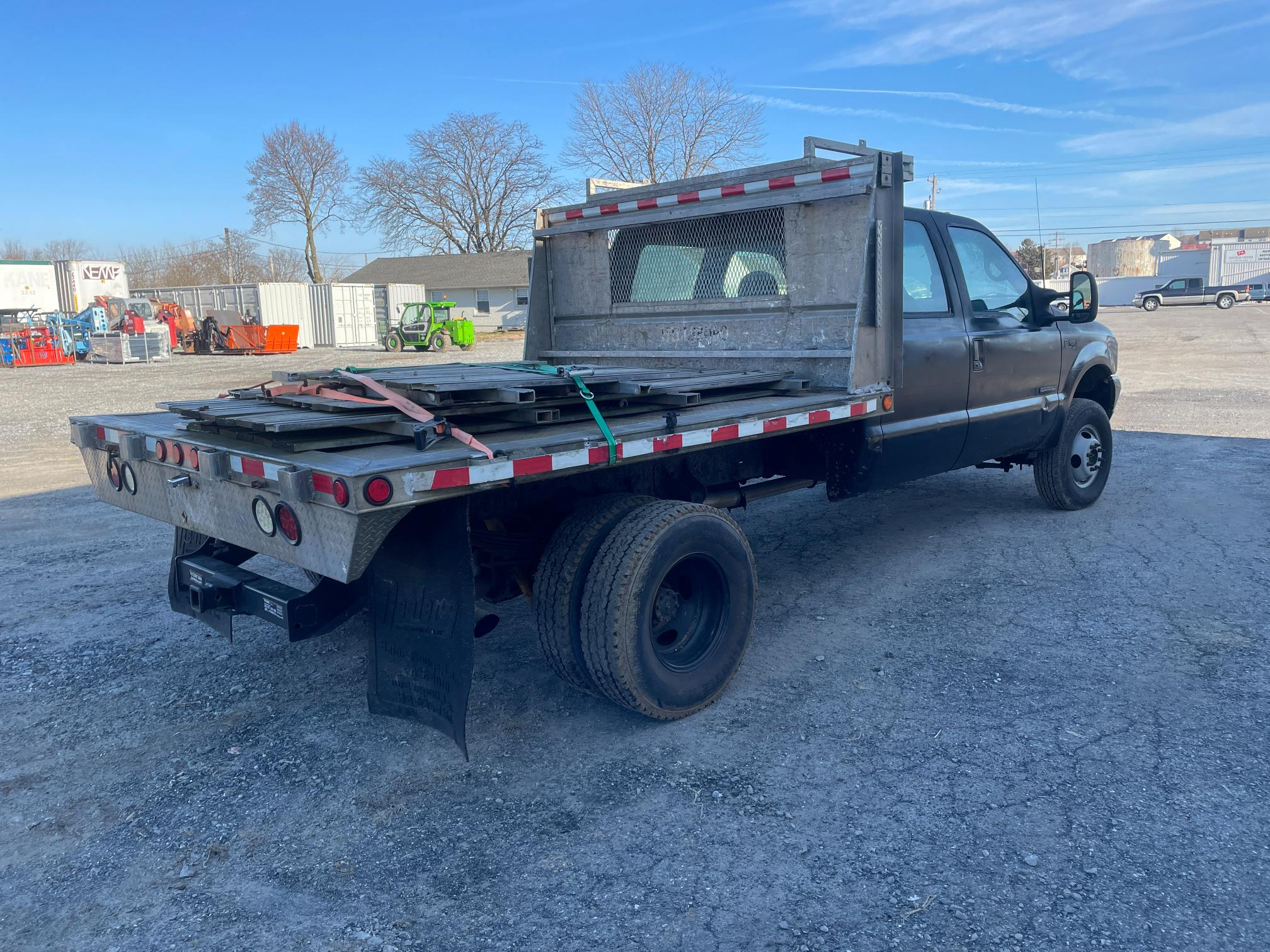 1999 Ford F350 4X4 Truck W/ Flatbed