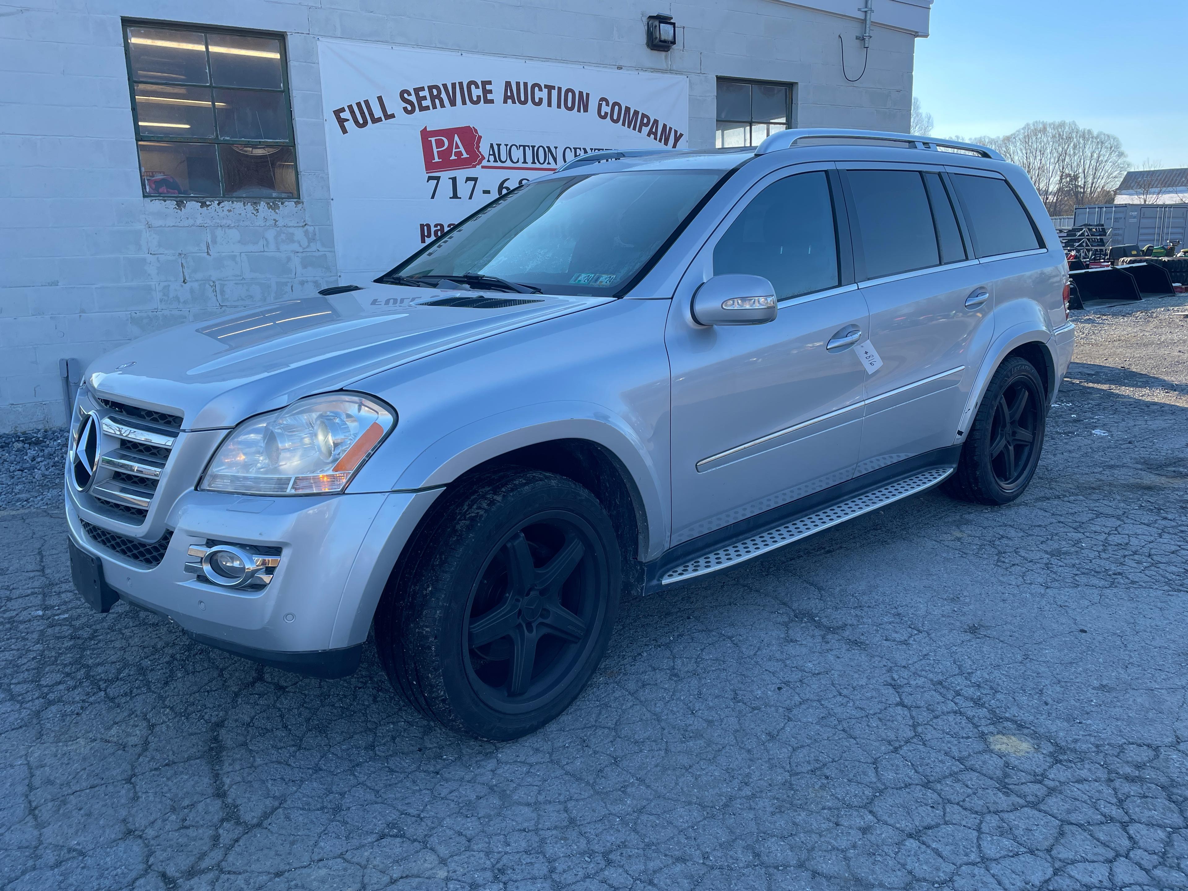 2008 Mercedes Benz GL550 SUV