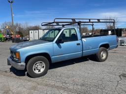 1997 Chevy 2500 Pick Up Truck W Ladder Rack