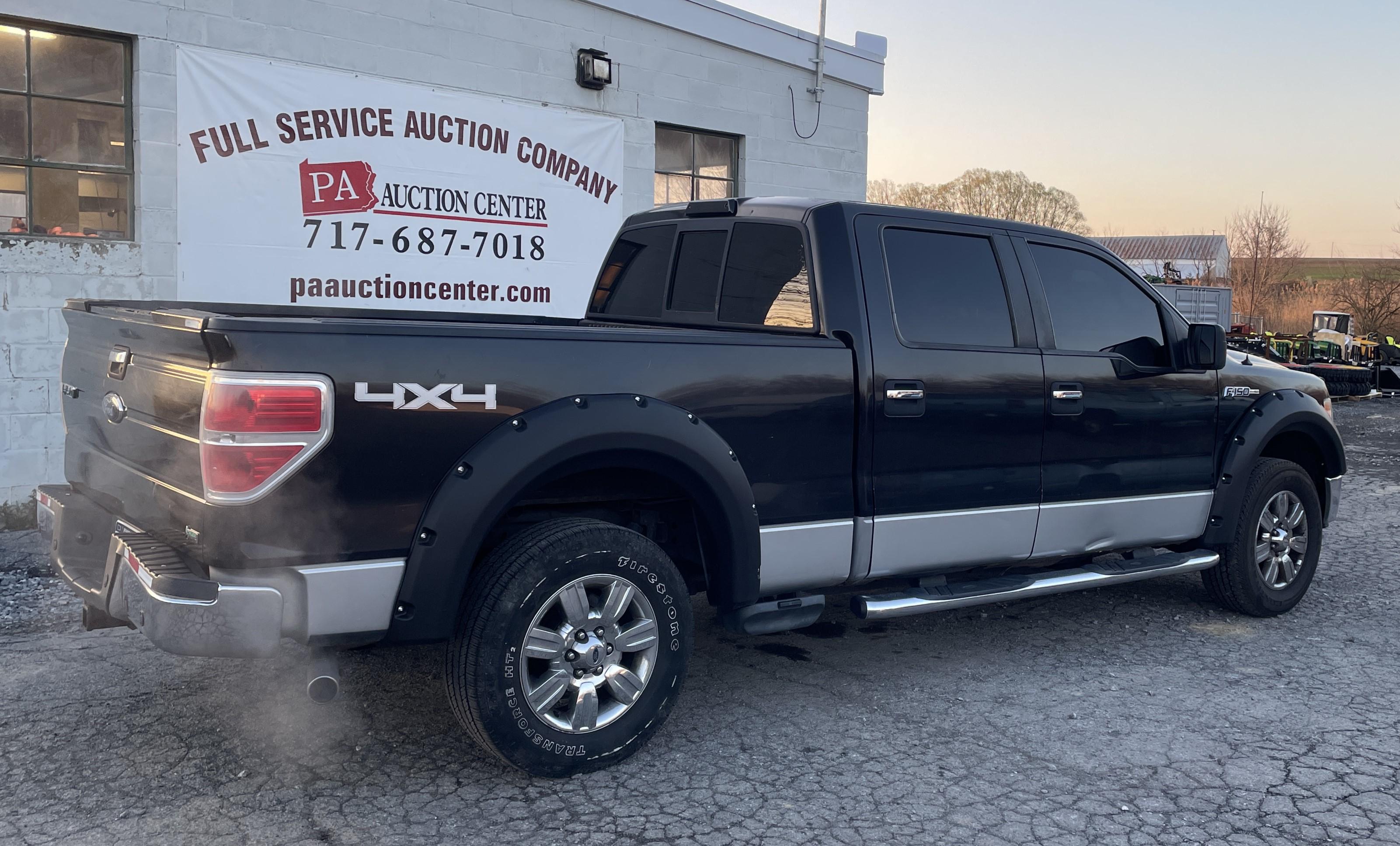 2010 Ford F-150 4X4 Pick Up Truck