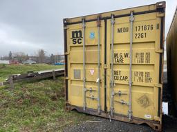 2008 Used 8'X20' Storage/Shipping Container