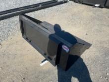 New Swict 60" Quick Attach Skid Loader Bucket