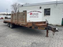 2013 Belmont 8X22' Equipment Trailer