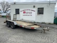 1987 Interstate 74"X12' Equipment Trailer