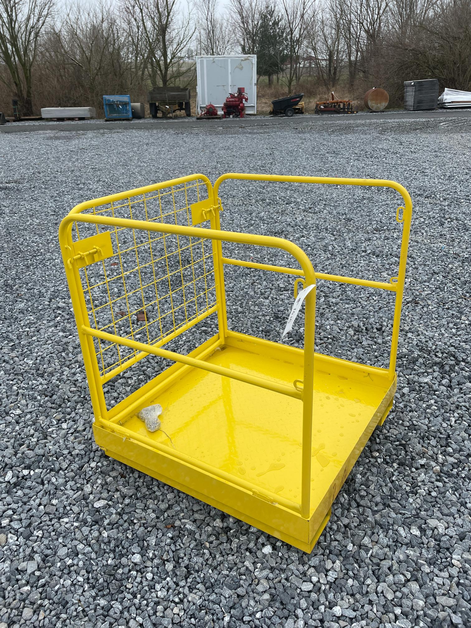 New Safety Basket W/ Fork Inserts