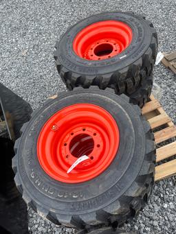 New Set of (4) 12-16.5N.H.S Skid Loader Wheels