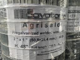 (4X) New Cavatorta 48"X100' Wire Mesh