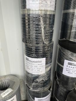 (3X) New Cavatorta 24"X100' Wire Mesh Black