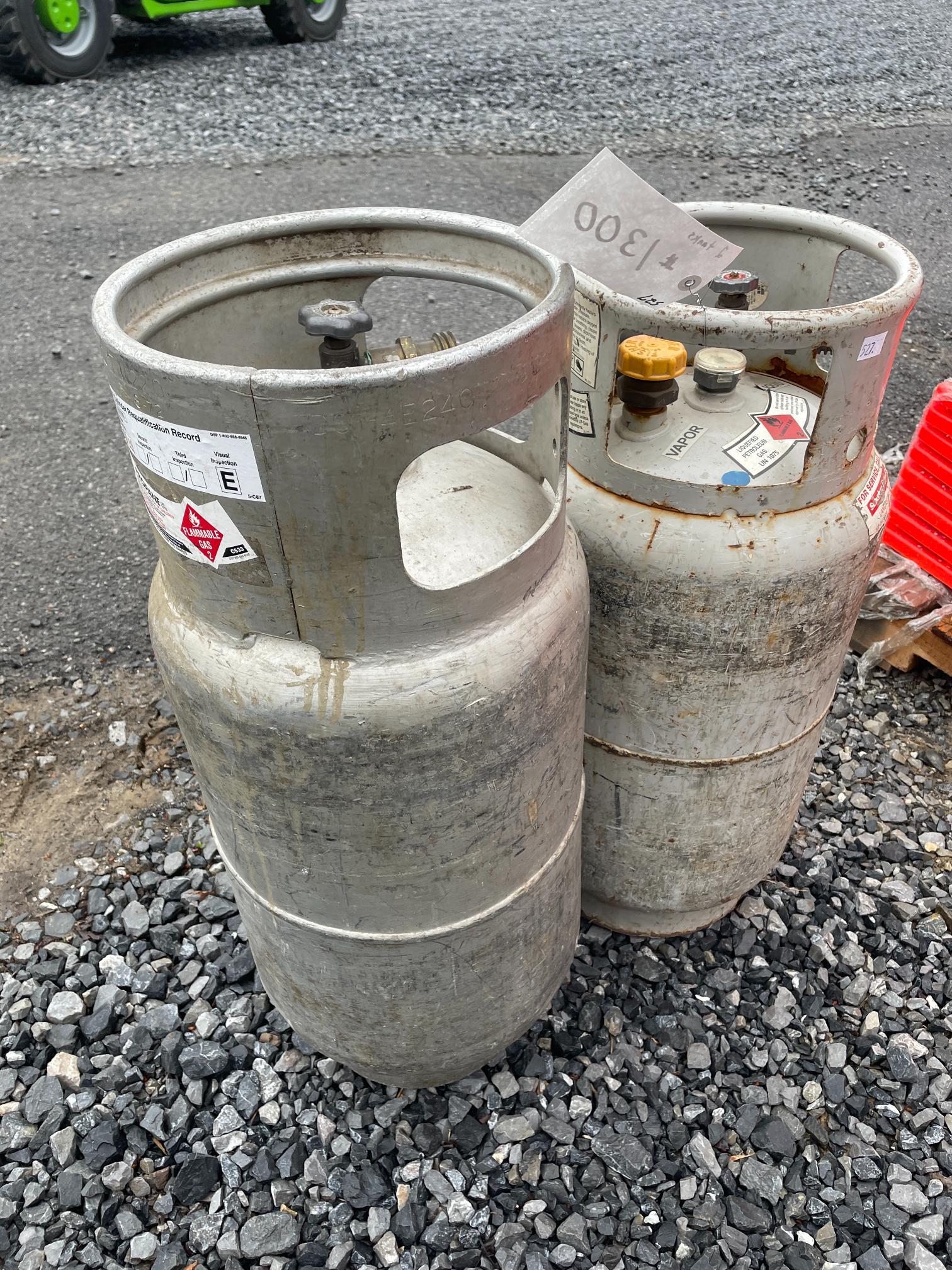 Lot Of (2) Forklift Tanks