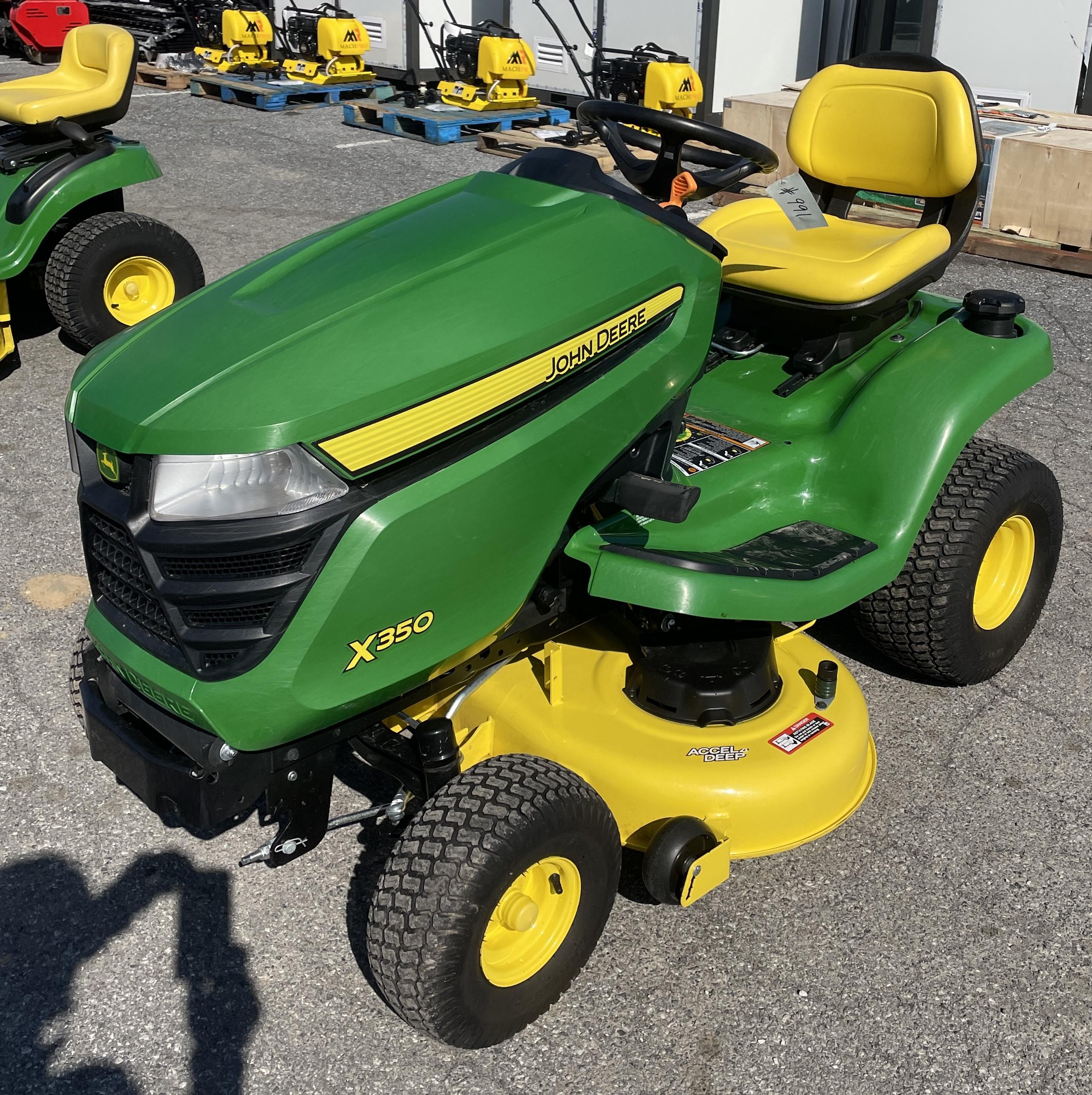 2020 John Deere X350 48" Hydrostatic Riding Mower