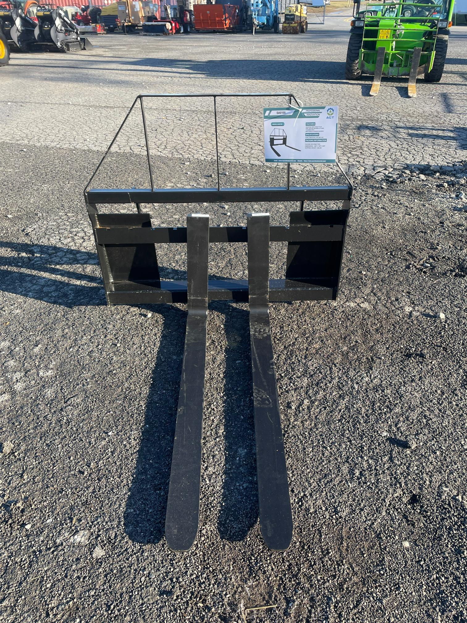 New AGT SAII100 Quick Attach Pallet Forks