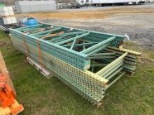 Skid Lot Of Pallet Racking Uprights