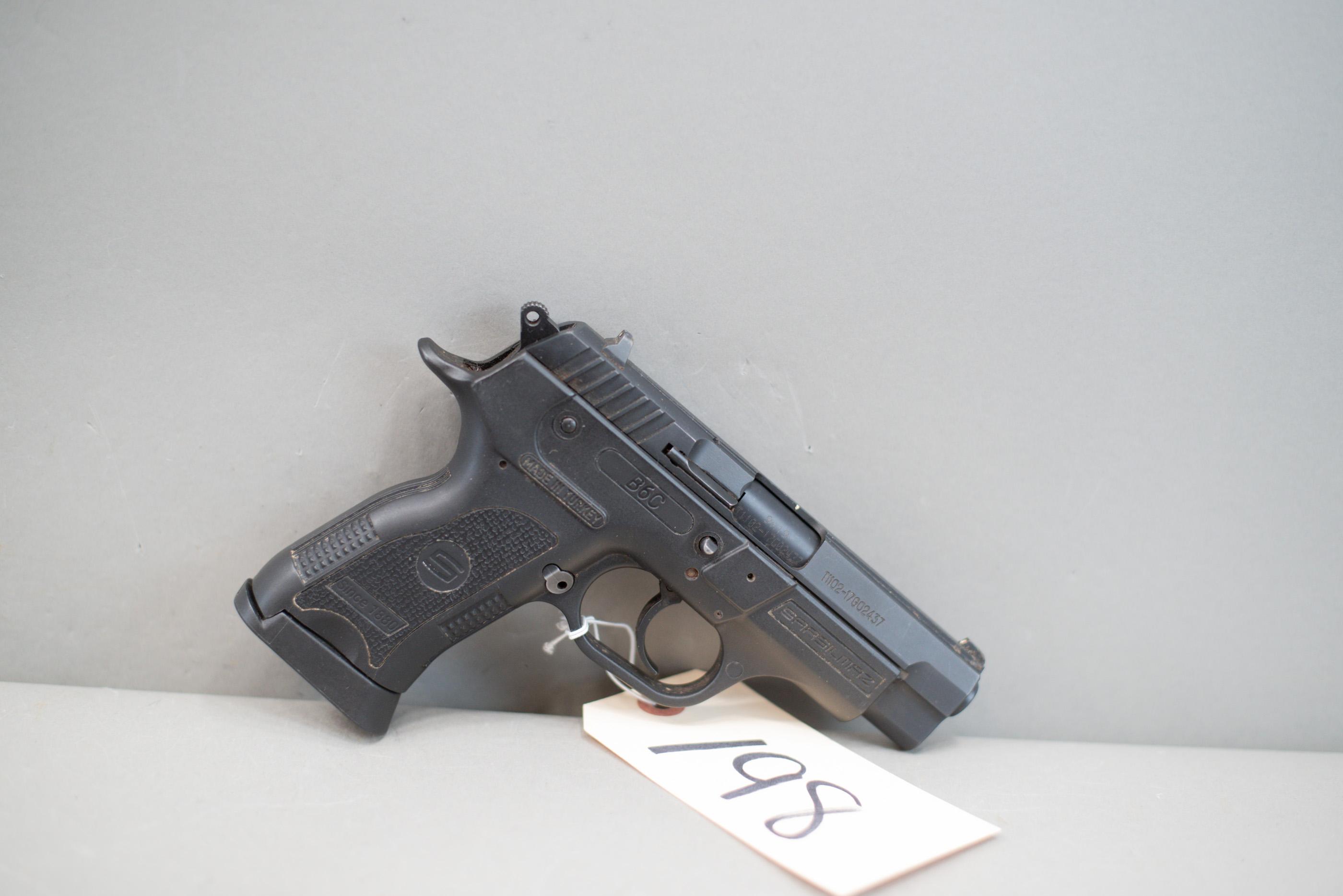 (R) Sarsilmaz Model B6C 9mm Pistol