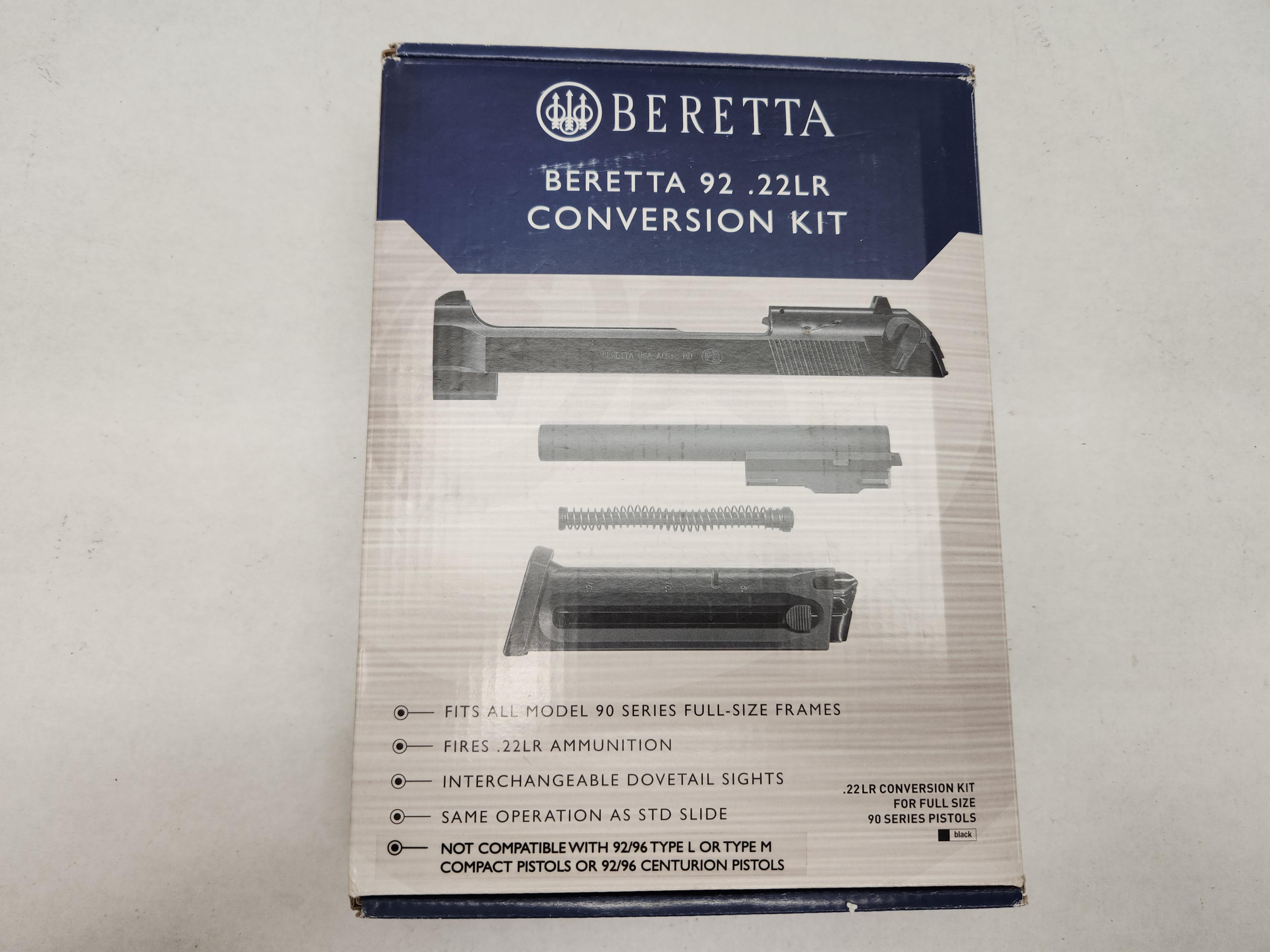 BERETTA 92 .22LR CONVERSION KIT